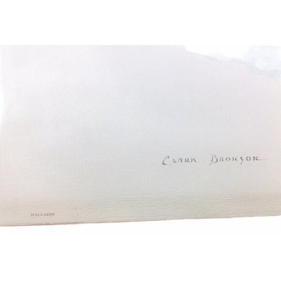 VTG 60's Chevrolet by Clark Bronson Animal Wildlife 3 Framed Lithograph Prints - Picture 12 of 12